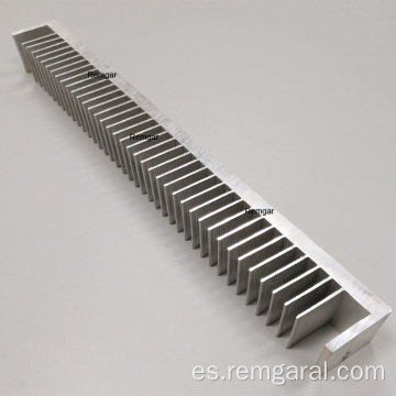 disipador de aluminio de extrusión grande